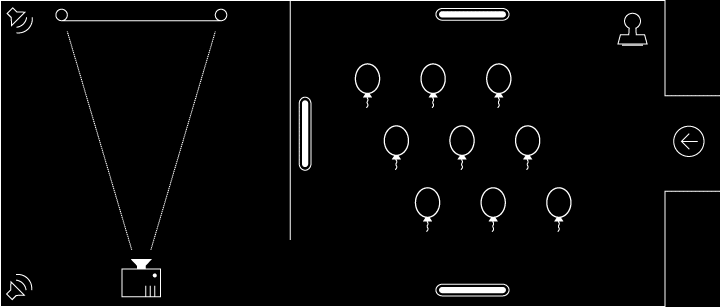 Raumskizze: Liebesträume